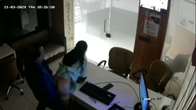 Indian Secretary Fucked by – Manager in Office CCTV Cam – chiggywiggy Viral Video