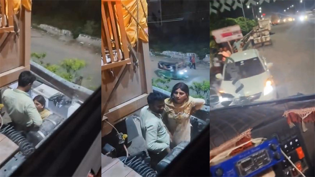 Hot Paid Randi Blowjob Truck Driver On Public Road Latest Sex
