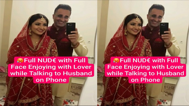 Talking to Husband on Phone – Horny Wife Oyo Receptionist Massage – Enjoying with Two Friends Viral Video