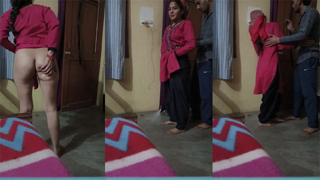 Cute Aunty Having Fun With Devar Secretly At Home Fucking MMS