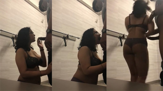 Nerdy Mallu Girl Giving Blowjob – Standing Fuck & Ass Riding Viral Free Video
