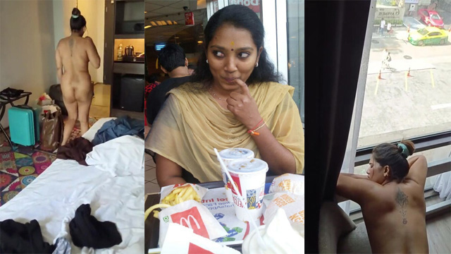 Mallu Cheating Wife Sonali Fuck – Balcony Front of Window Video