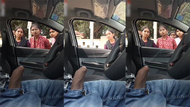Daring Guy Flash Dick – Infront Of College Girls Inside Car Viral Porn