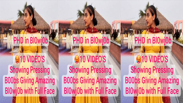 Desi GF PHD In Blowjob Boobs – Giving Amazing Blowjob Viral Porn Video