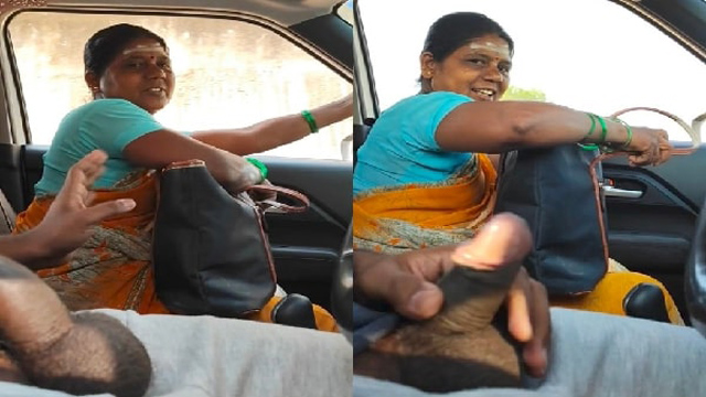 Desi Mallu Aunty Ko Lift K – Bahane Se Lund Dikhaya