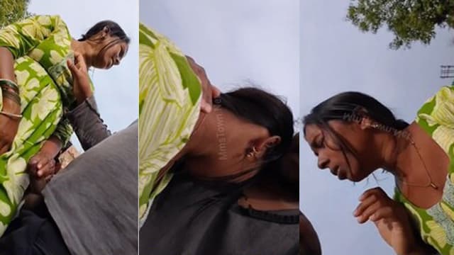 Tamil Couple Outdoor – Having Fun Clear Talking