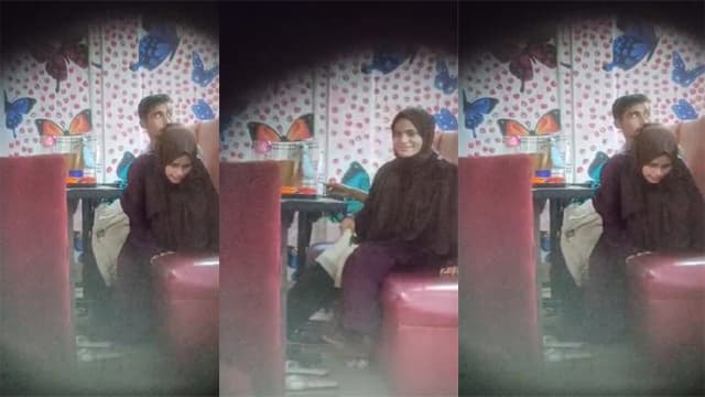 Hijabi Girl Fucking With Boyfriend And Restaurant Secretly Captured