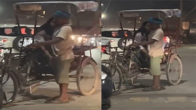 Randi Hhabhi Giving Handjob to Rikshawala Viral Video New